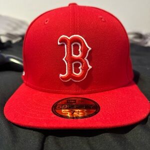 9FIFTY Red and Gray Cap